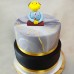 Simpsons - Moe Marble Fondant cake 3 Layer (D,V)